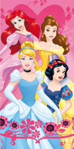 Disney Princess strandlaken 70 x 140 cm Roze pre order