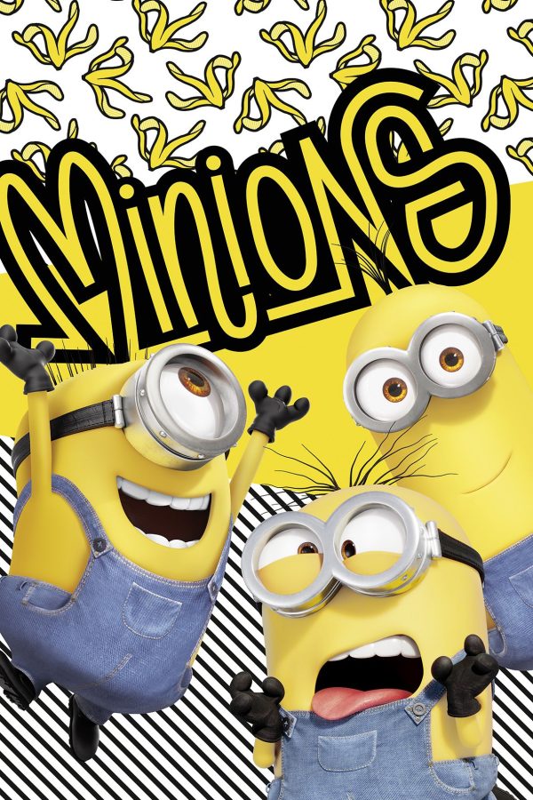 Minions fleece deken Banana - 100 x 150 cm