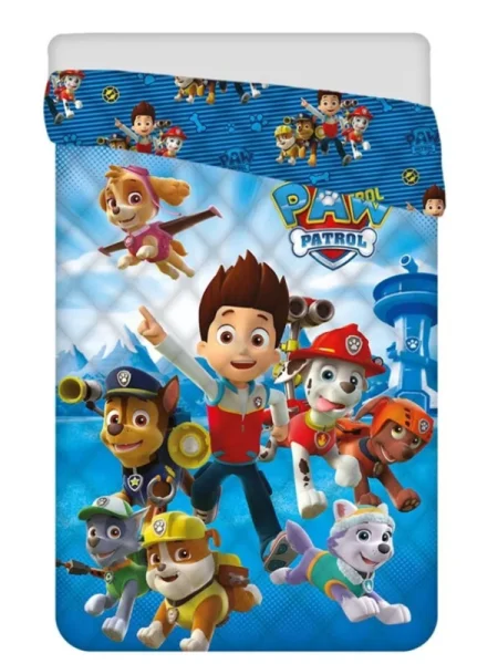 Paw patroll beddensprei -140 x 200 cm