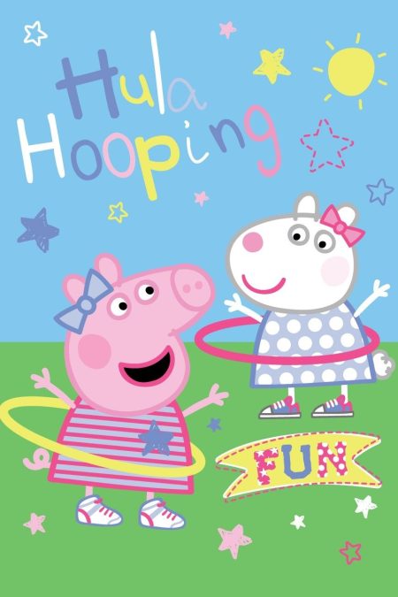 Peppa Pig Fleece plaid  - 100 x 150 cm