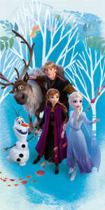 Disney Frozen  Blue Strandlaken 70 x 140 cm