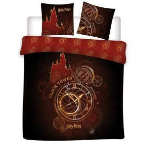 Harry Potter Dekbedovertrek klok toren - 240 x 220 cm Polykatoen