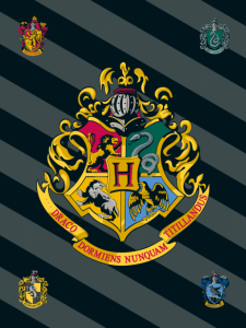 Harry Potter logo Fleece plaid 100 x 150 cm