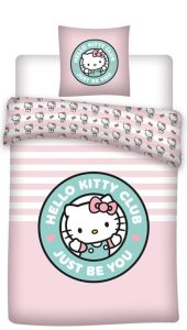 Hello Kitty Dekbedovertrek Just Be You 140 X 200 cm - 65 x 65 cm - polykatoen pre order