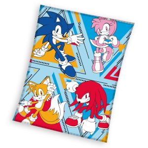 Sonic Coral fleece plaid - 130 x 170 cm