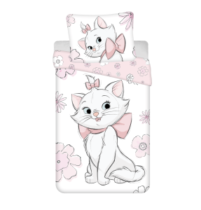 Disney Aris to Cats dekbedovertrek flowers 140 x 200 cm Katoen