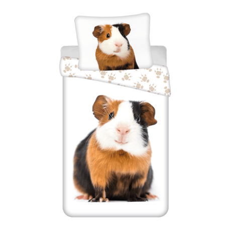 Sweet Home dekbedovertrek cavia 140 x 200 cm - 70 x 90 cm - Katoen - pre order