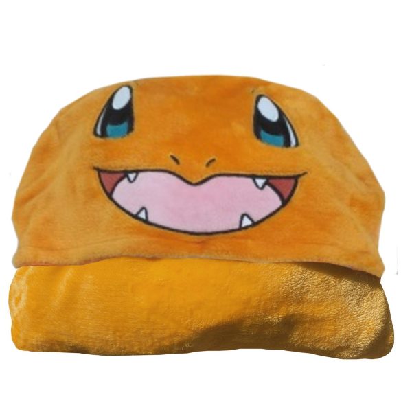 Charmander fleece plaid - 120 x 150 cm