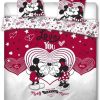 Disney Minnie Mouse Dekbedovertrek Love You- 240 x 200 cm - Polyester