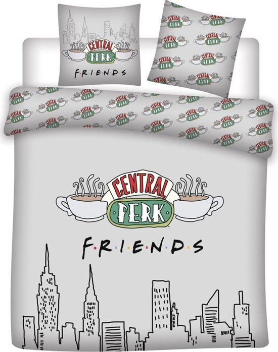 Friends Dekbedovertrek Central Perk - 240 x 220 cm