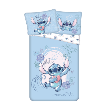 Lilo en Stitch dekbedovertrek Wave 140 x 200 cm - 70 x 90 cm - katoen - pre order