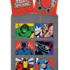 Marvel Avengers Dekbedovertrek Comics - 140 x 200 cm - 70 x 90 cm