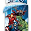 Marvel Avengers Dekbedovertrek Team Winning - 140 x 200 cm - 60x70cm