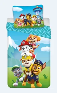 PAW Patrol Dekbedovertrek Mountains 140 x 200 cm - 70 x 90 cm