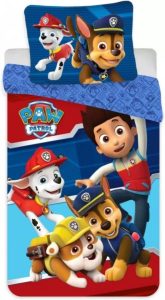 PAW Patrol Dekbedovertrek friends 140 x 200 cm - 70 x 90 cm - Polyester