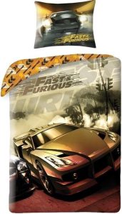 The Fast and the Furious Dekbedovertrek Car - 140 x 200 cm - Katoen  - 70 x 90 cm