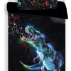 DREAMEE Dekbedovertrek - Dinosaur - 140 x 200 cm