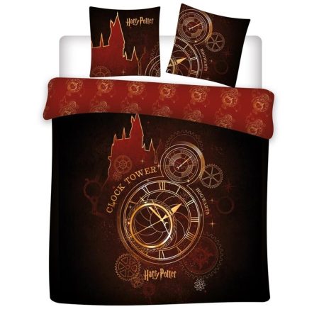 Harry Potter Dekbedovertrek klok toren - 240 x 220 cm Polykatoen pre order