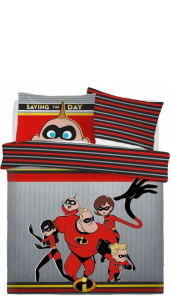 Disney The Incredibles Dekbedovertrek tweepersoons 200 x 200 cm