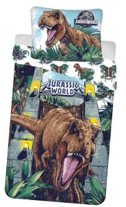 Jurassic World Dekbedovertrek Roar Glow in the dark  140 x 200 cm