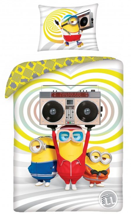 Minions Dekbedovertrek Party Time - 140 x 200 cm - Katoen