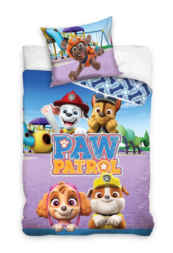 PAW Patrol Dekbedovertrek playground  140 x 200 cm - 70 x 90 cm