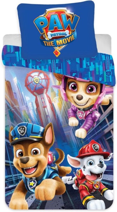 PAW Patrol Dekbedovertrek The Movie - Eenpersoons - 140 x 200 cm - Katoen