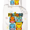 Pokémon Dekbedovertrek Pokemons Rocks 140 x 200 cm (Multi)