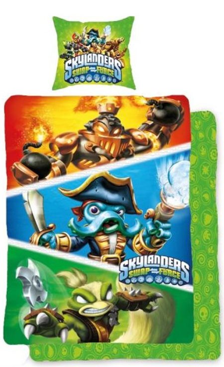 Skylanders dekbedovertrek Swap & Force 140 x 200 cm - 70 x 90 cm