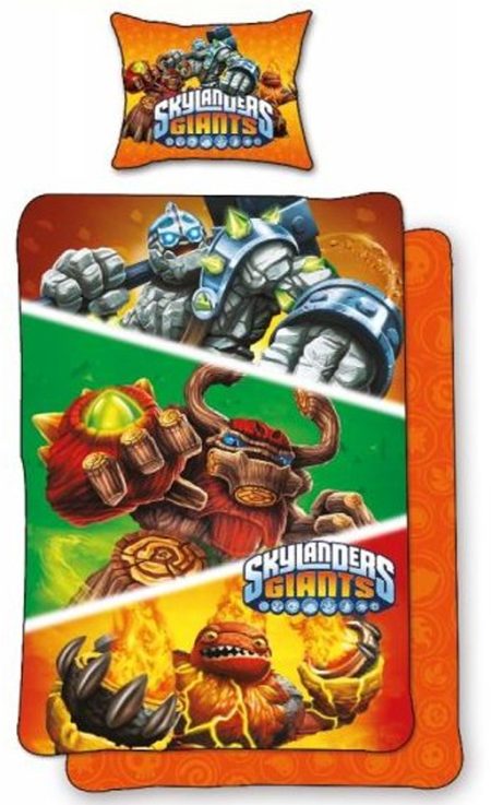 Skylanders dekbedovertrek Giants 140 x 200 cm - 70 x 90 cm