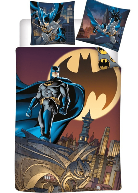 Batman Dekbedovertrek City 140 x 200 cm - Polykatoen