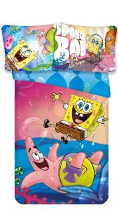 SpongeBob Dekbedovertrek Spongebob & Patrick 140 x 200 cm