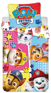 PAW Patrol Dekbedovertrek Comic 140 x 200 cm - 70 x 90 cm