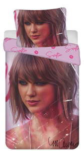 Taylor Swift Dekbedovertrek - 140 x 200 cm - 70 x 90 cm - Katoen - pre order