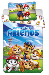 Paw Patrol peuterdekbedovertrek better - 100 x 135 cm - pre order