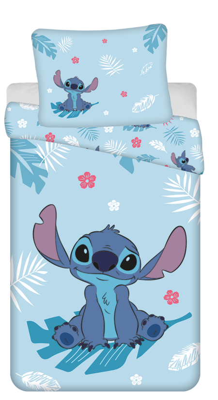 Lilo en Stitch dekbedovertrek Blauw 140 x 200 cm - 70 x 90 cm - katoen  pre order