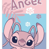 Angel strandlaken Roze 70 x 140 cm Polyester