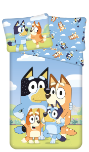 Bluey Dekbedovertrek Family 140 x 200 cm - katoen- pre order