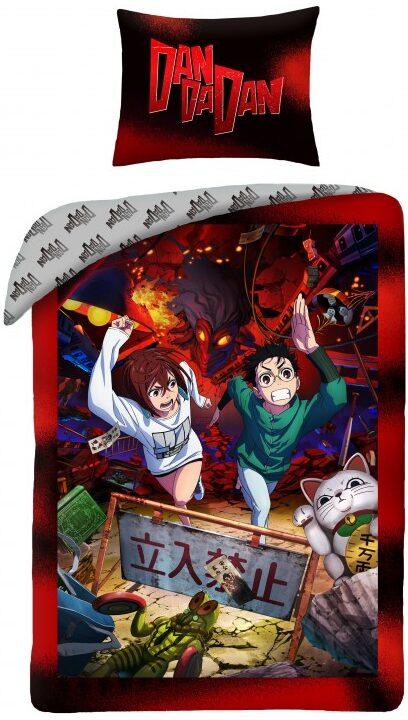 DandaDan Dekbedovertrek rood 140 x 200 cm polyester- Pre Order