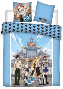 Fairy Tail Dekbedovertrek Ready 240 x 220 cm - polyester 63 x 63 cm