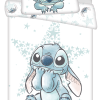 Lilo and Stitch Peuterdekbedovertrek White Star - 100 x 135 cm - Katoen