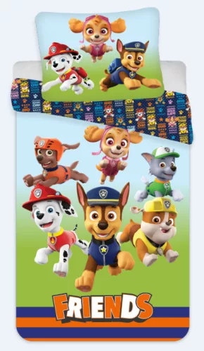 Paw Patrol peuterdekbedovertrek Friends - 100 x 135 cm