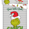 Grinch Dekbedovertrek 140 x 200 cm - Katoen - Pre order