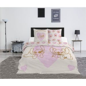Stitch Dekbedovertrek  heart 240 x 220 cm polykatoen - pre order