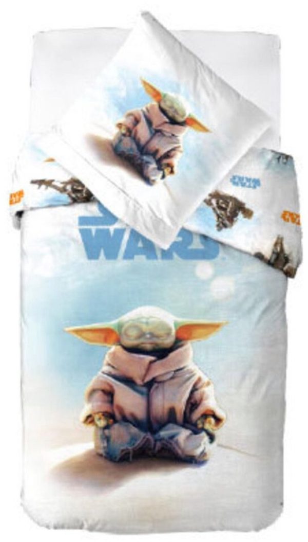 Star Wars Dekbedovertrek yoda - 140 x 200 cm - 60x70cm