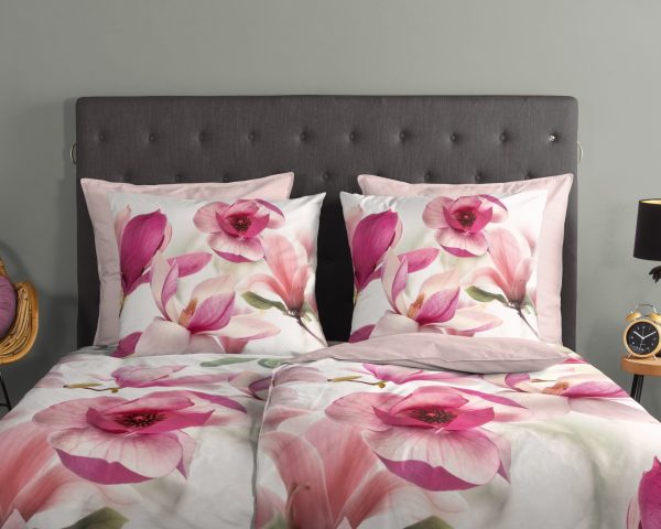 Good Morning Dekbedovertrek "magnolia bloemen" - Multi - (135x200 cm) - Katoen - Afbeelding 3