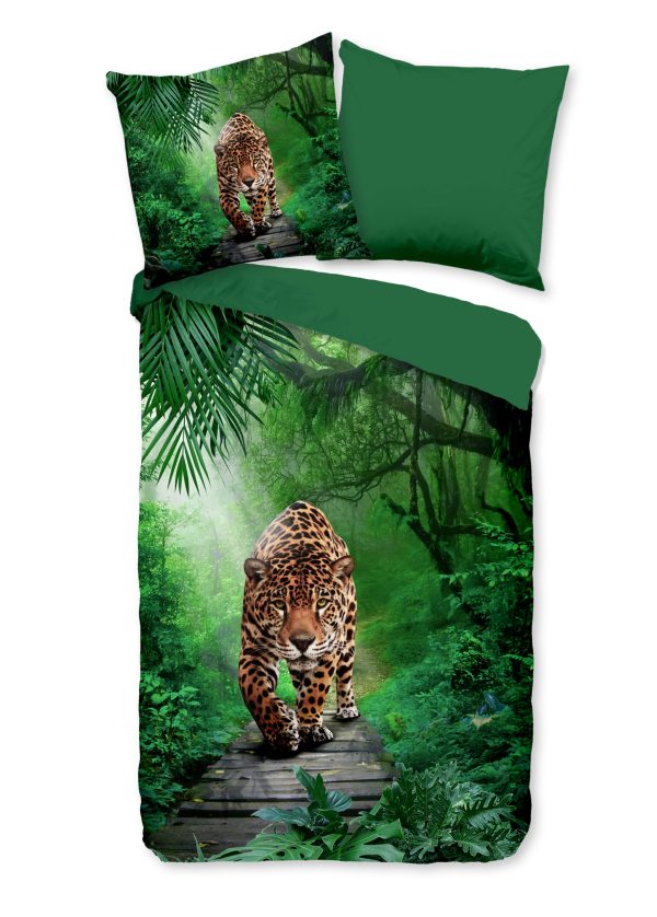 Pure Dekbedovertrek "luipaard" - Multi - (135x200 cm) - Microfiber