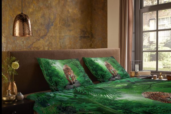 Pure Dekbedovertrek "luipaard" - Multi - (135x200 cm) - Microfiber - Afbeelding 3