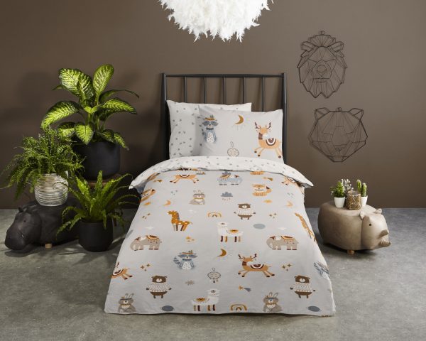 Good Morning Kinderdekbedovertrek "dieren" - Multi - (140x200/220 cm) - Katoen - Afbeelding 2