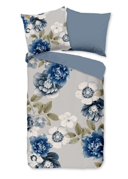 Good Morning Dekbedovertrek "bloemen" - Multi - (135x200 cm) - Katoen Flanel